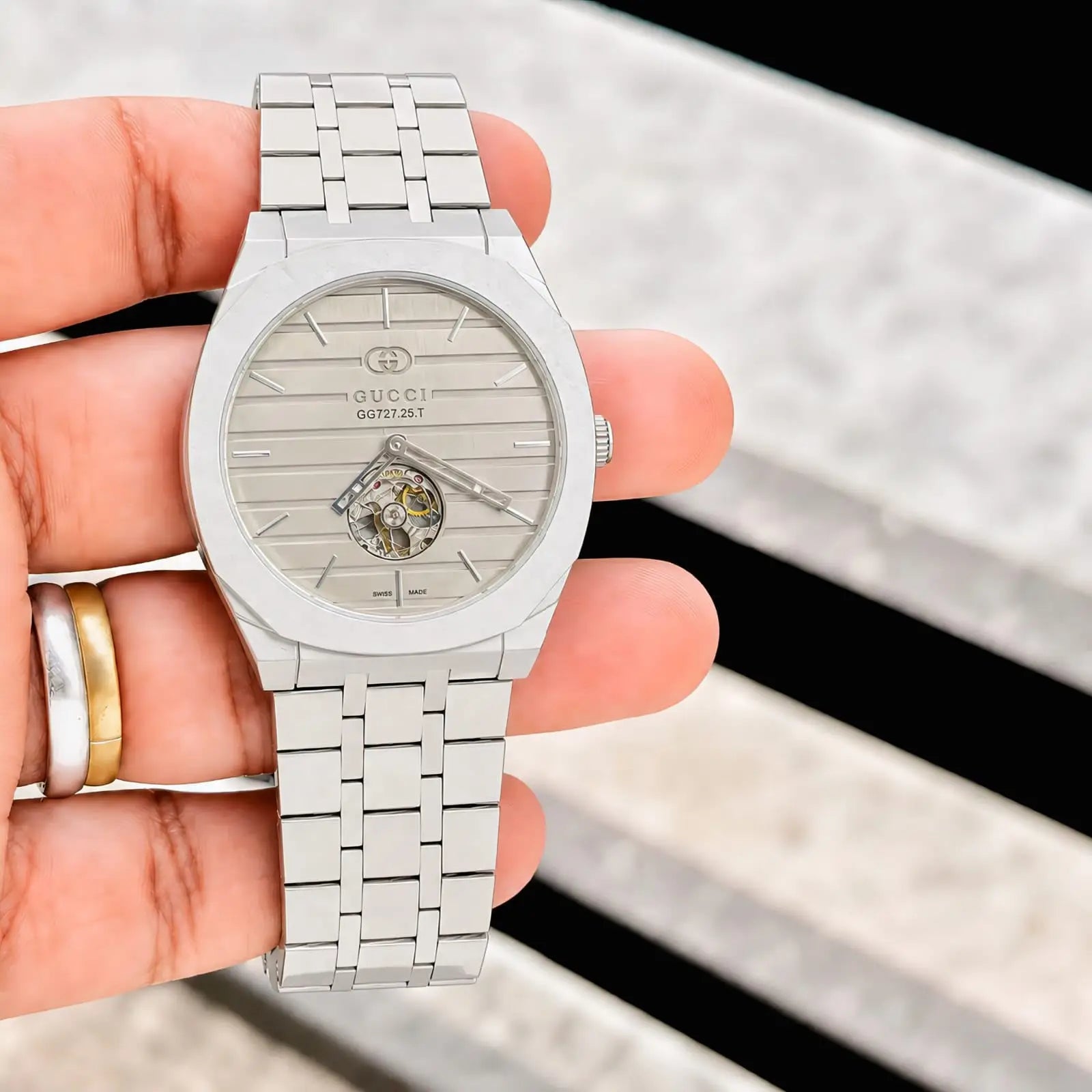 Gucci Tourbillon Automatic Silver Grey Secondary image