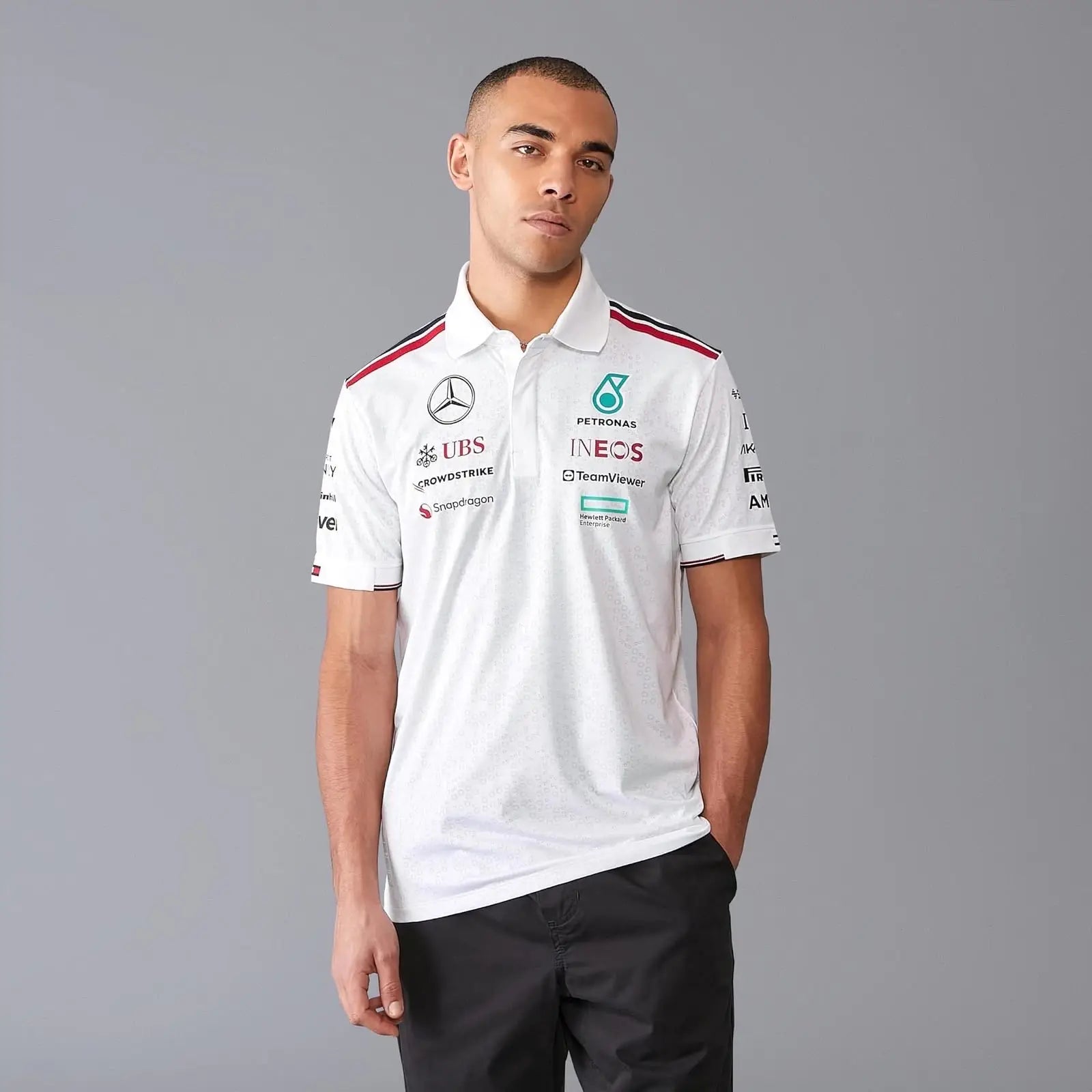 Tomm y Hilfiger White Premium Polo T-shirt Secondary image