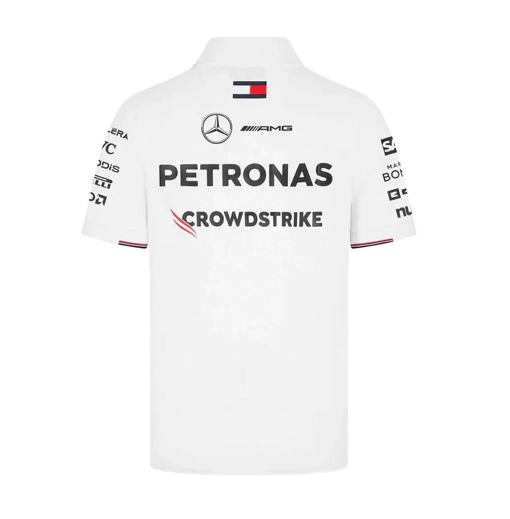 Tomm y Hilfiger White Premium Polo T-shirt