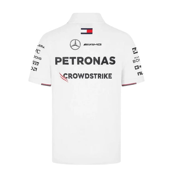 Tomm y Hilfiger White Premium Polo T-shirt