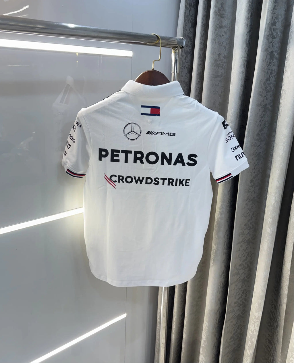 Tomm y Hilfiger White Premium Polo T-shirt