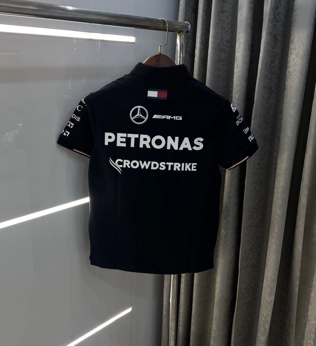 Tomm y Hilfiger Navy Blue Premium Polo T-shirt
