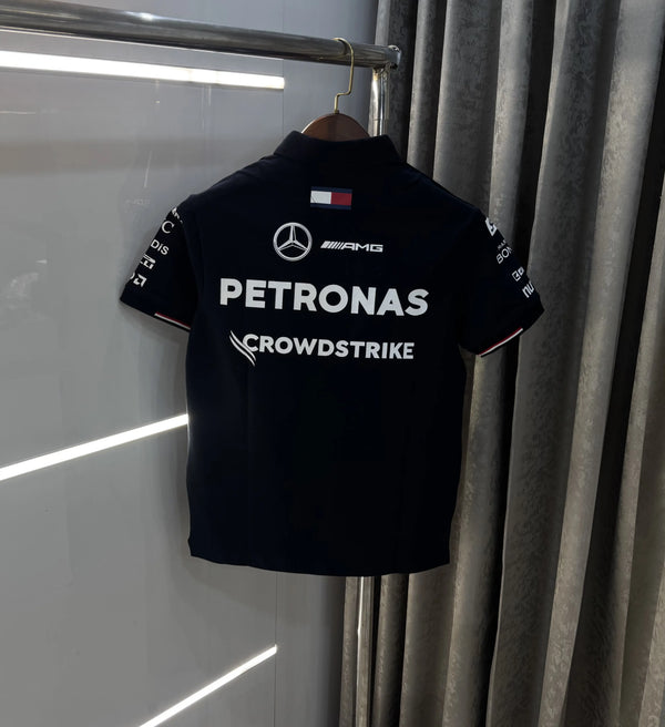 Tomm y Hilfiger Navy Blue Premium Polo T-shirt