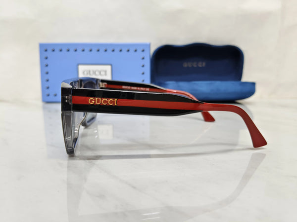 GUCCI 1868 SMOKE GREY LOGO STICK