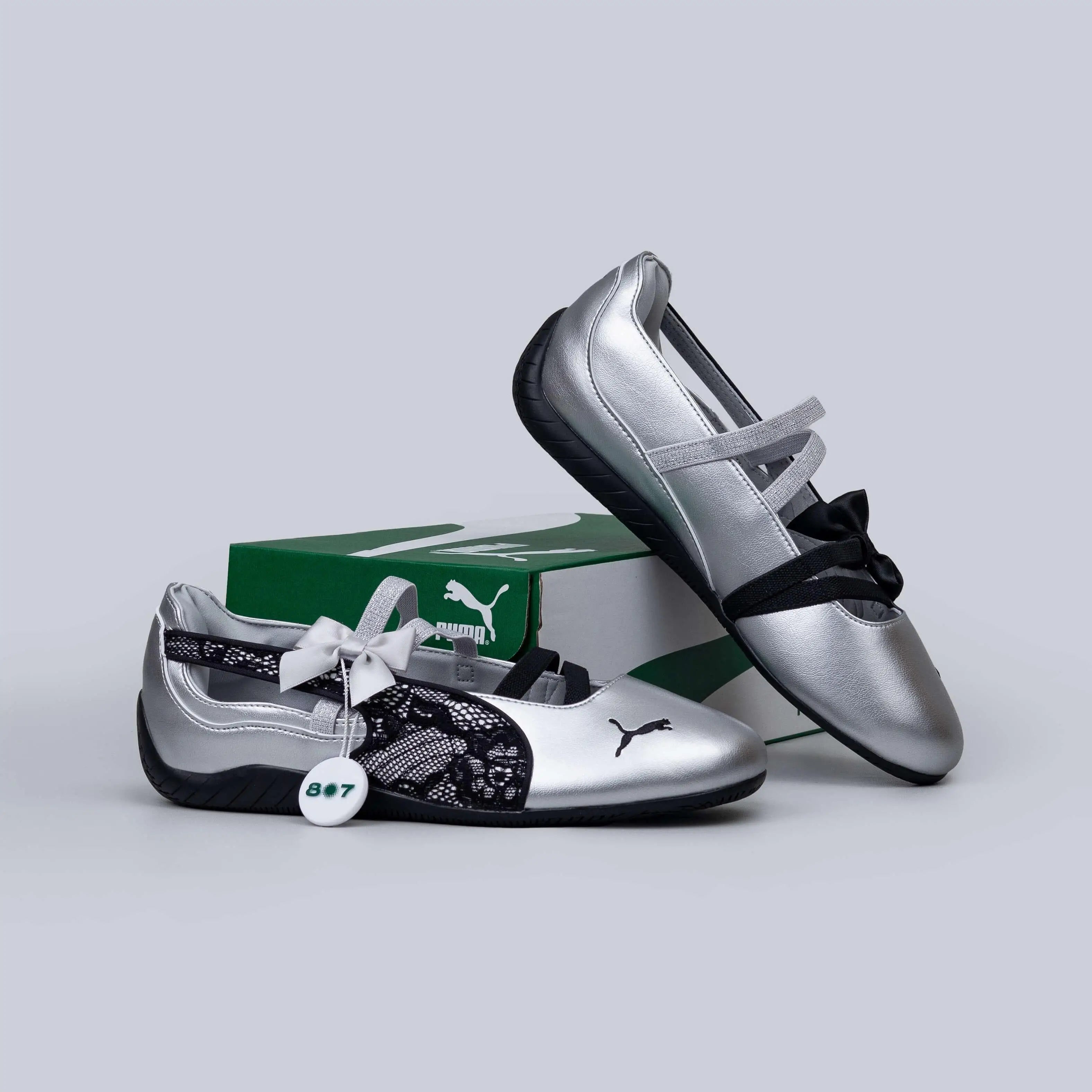 pummaa Speedcat Og Ballet Lace Silver (438 Main image