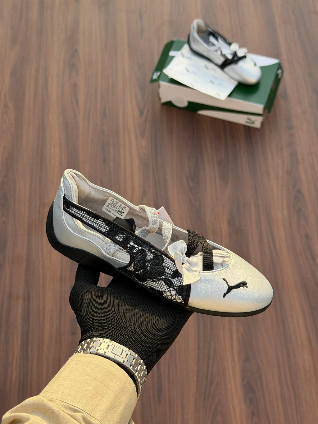 pummaa Speedcat Og Ballet Lace Silver (438