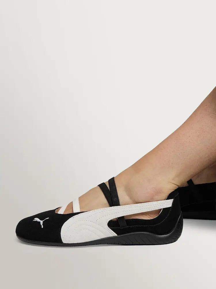 Pumaa Speedcat Ballet Suede White black (439 Main image