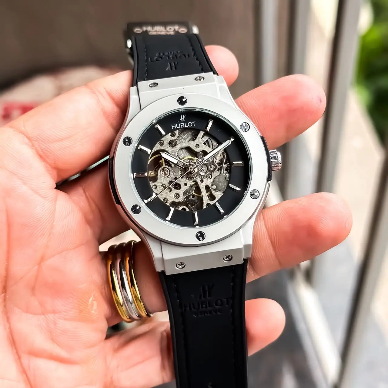 HUBLOT_AUTO_SILVER-BLACK Main image