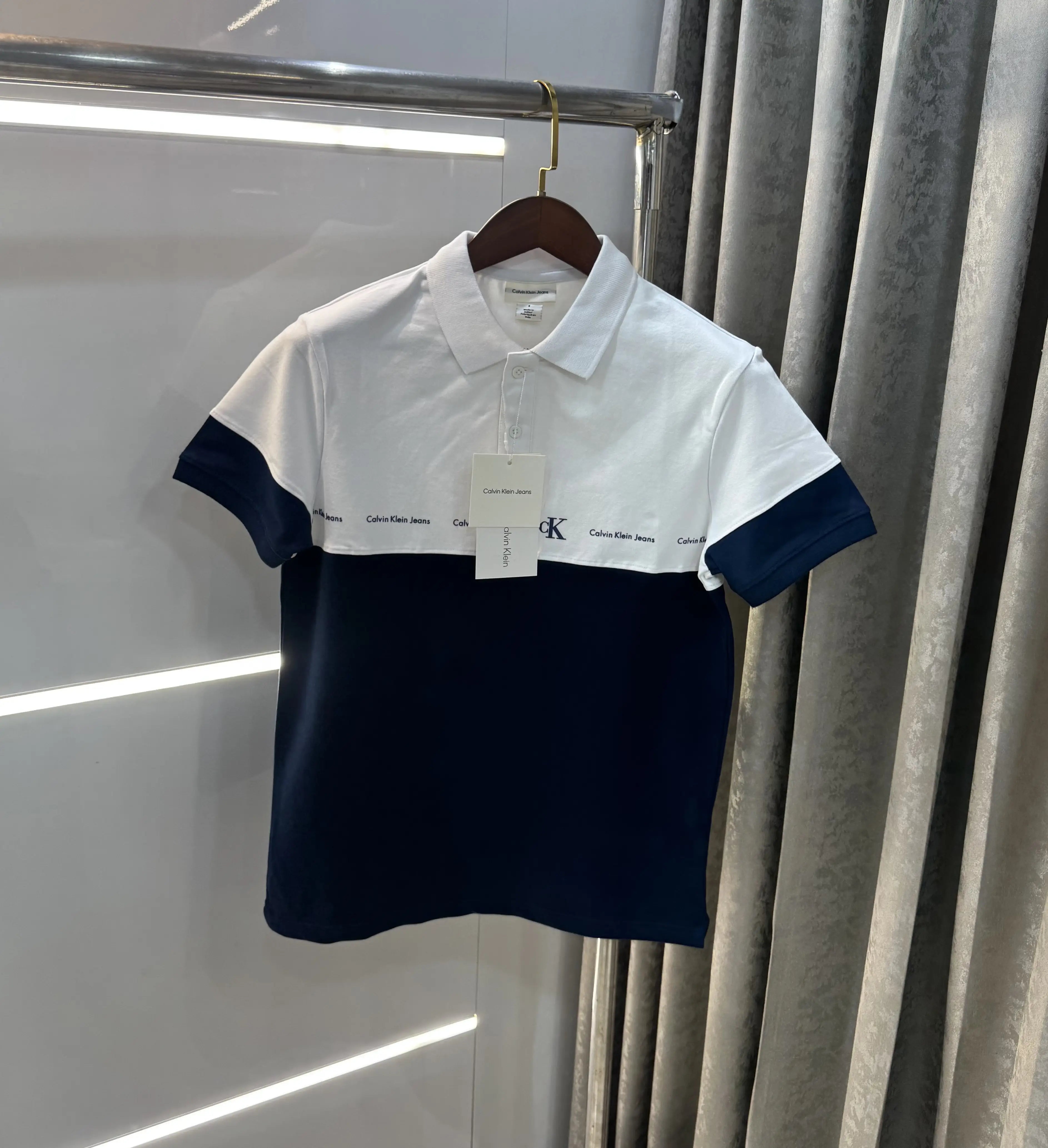 Calvin  Klein White Premium Polo T-Shirt Secondary image
