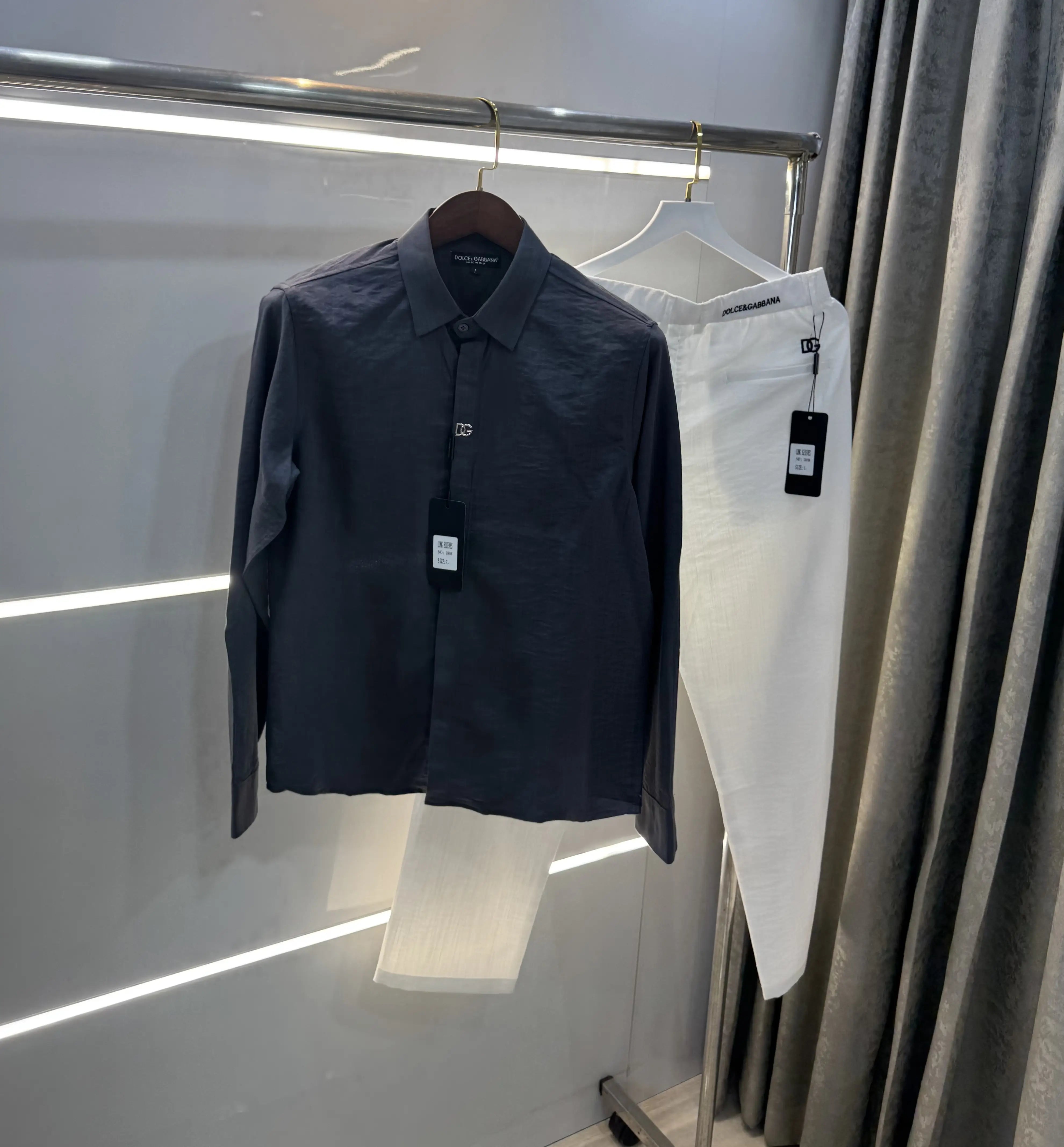 Dolce&Gabban a Grey White Italian Imported Combo Secondary image