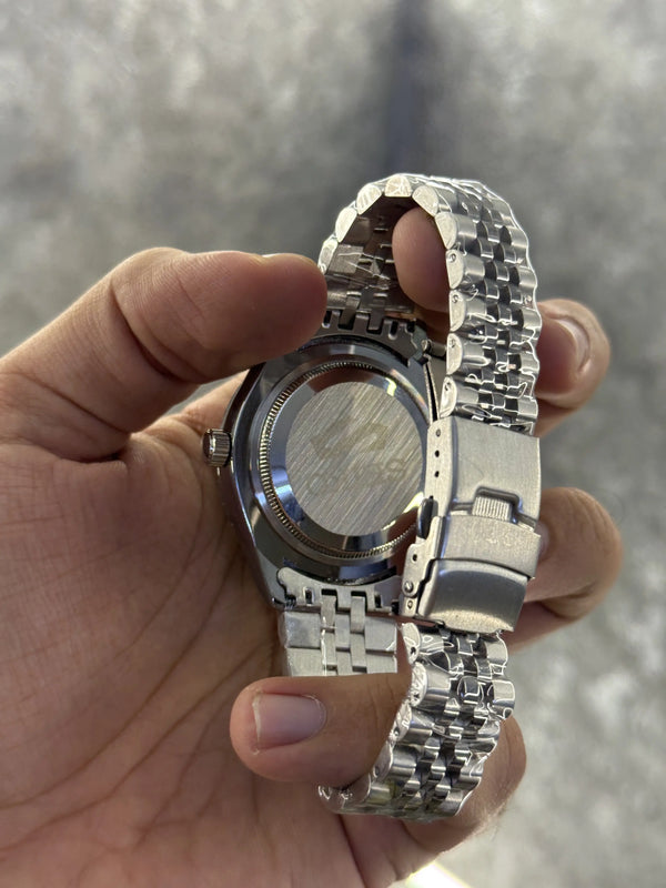 Seiko Mod Date Just Arabic Blue 085