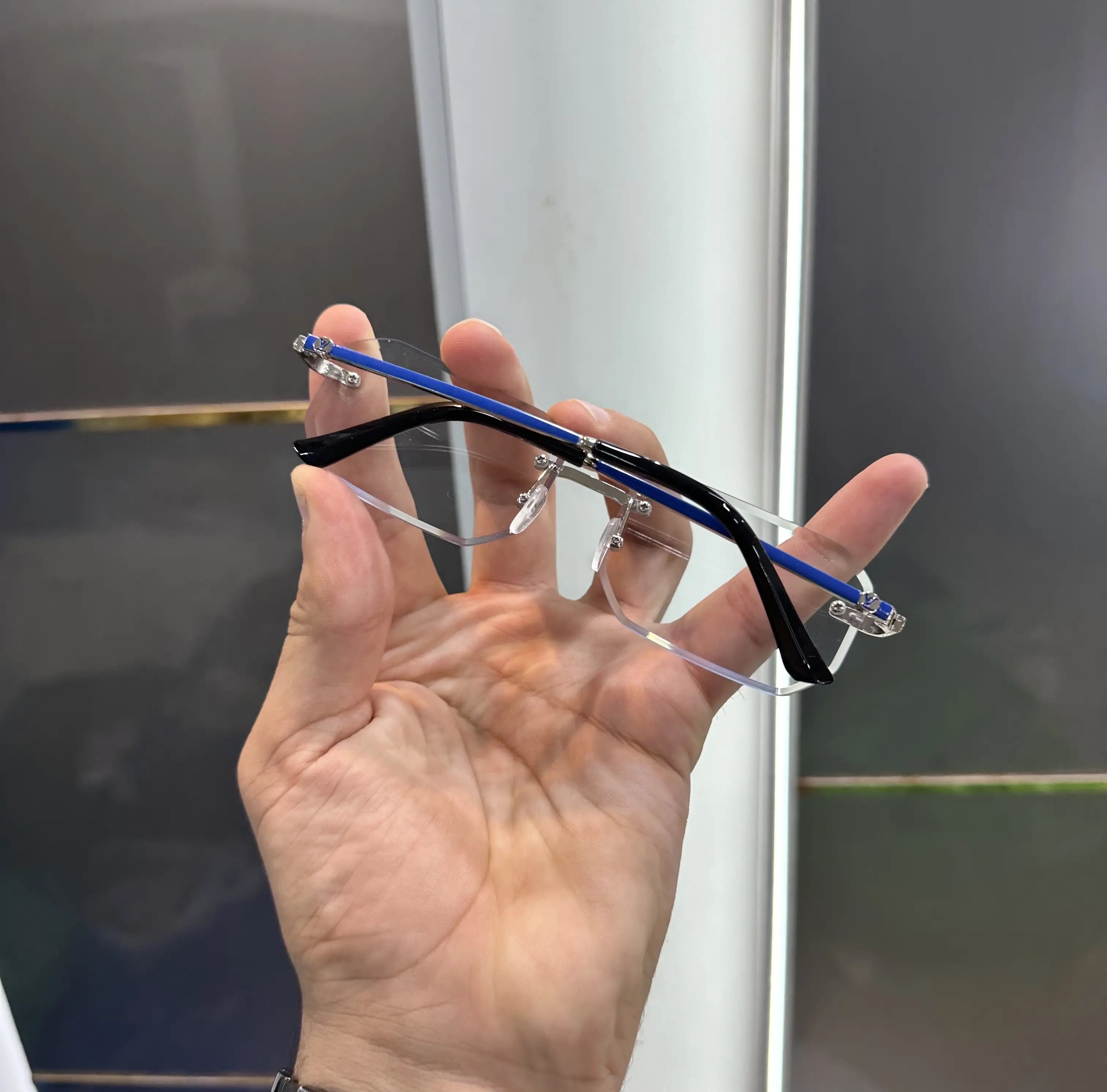 Louis Vuitto n Blue Stick Premium Glasses 1103