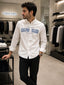 Calvin. Klein White Logo Work Premium Shirt