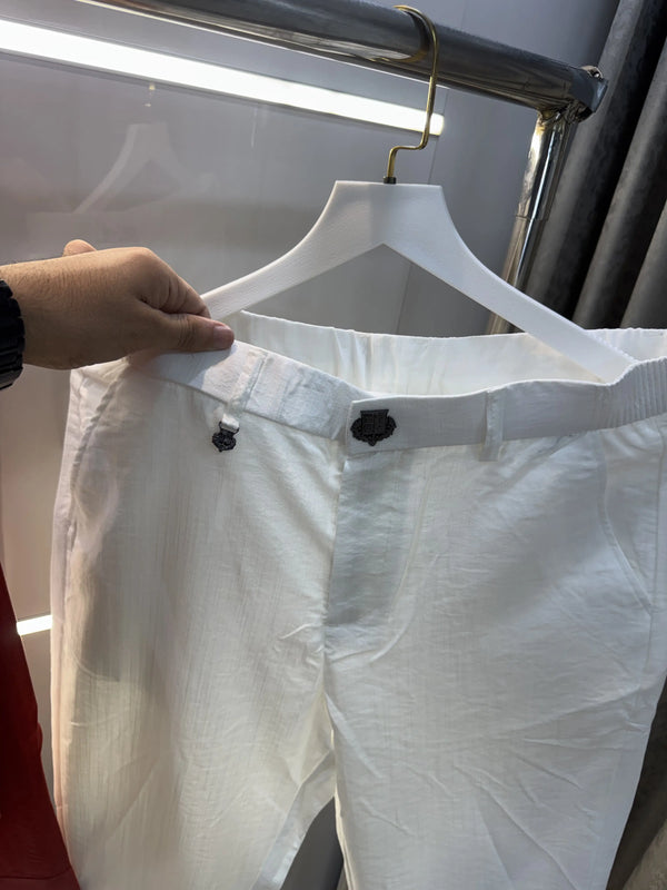 Loro Piana Rust White Italian Imported Combo
