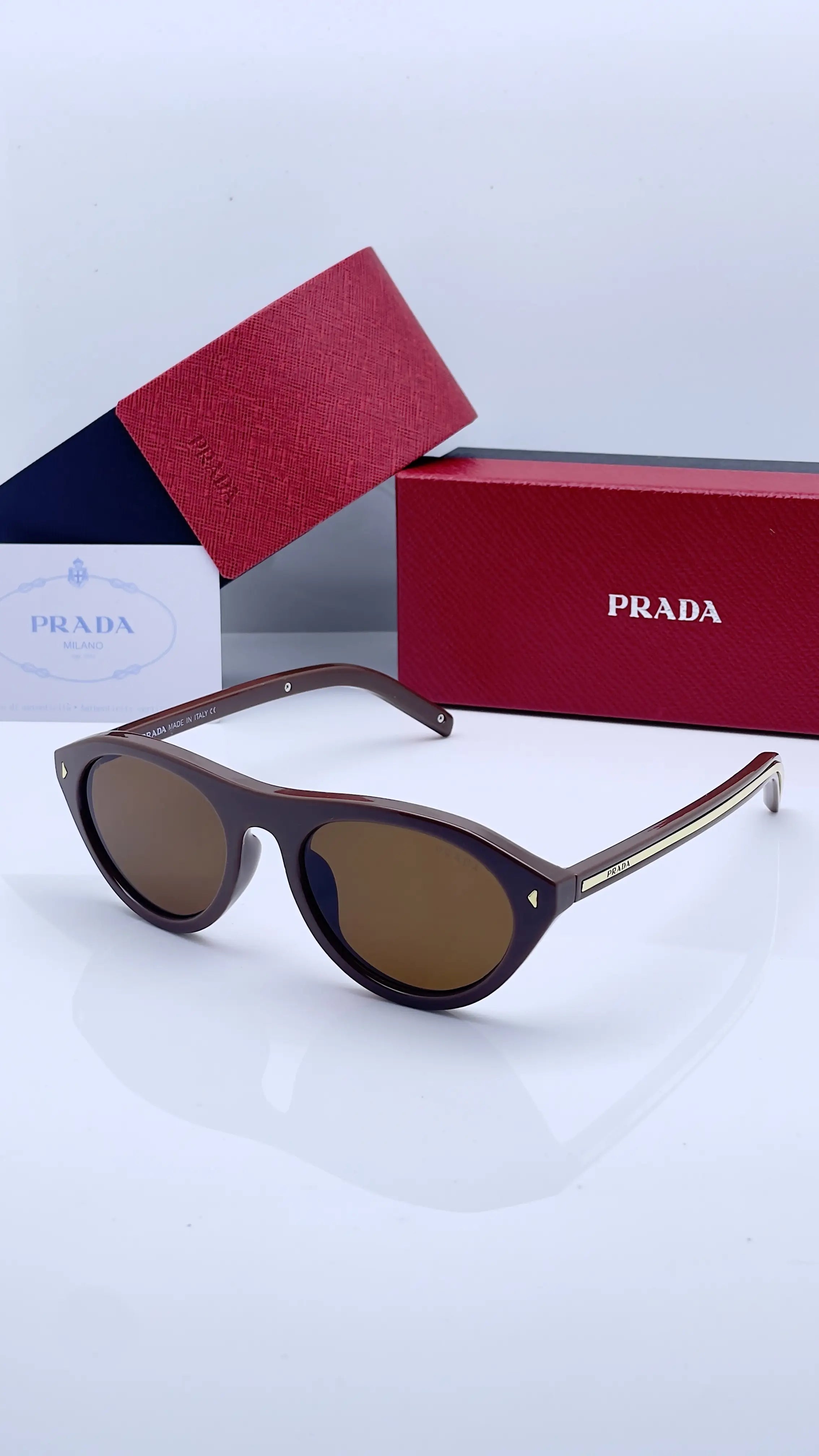 Prada X amazon 155 brown Main image
