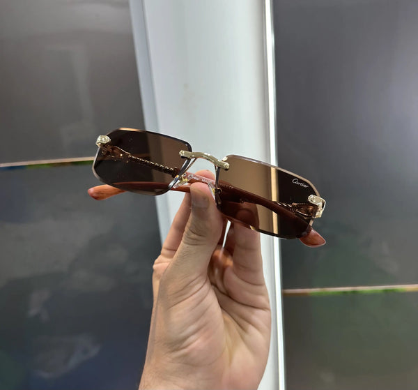 Cartie r Wood Brown Premium Shades 007
