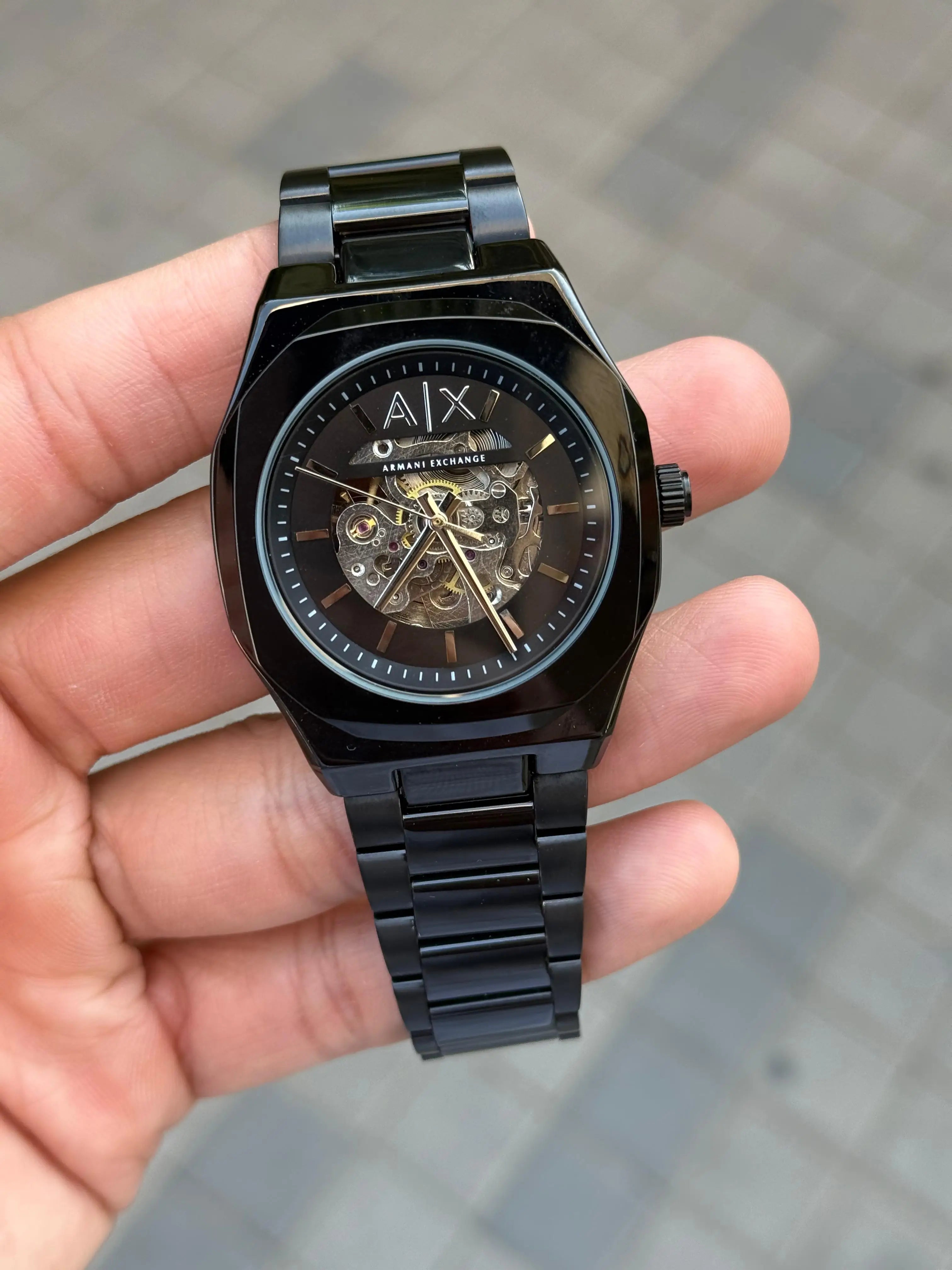 Arman i Exchange Skeleton Square Open Machine Black Main image