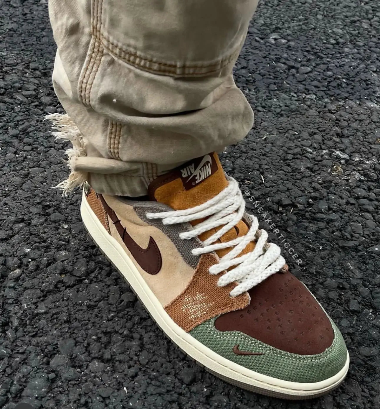 Zion X Williamson X Air Jordan 1 With OG Box Extra Laces 078 Secondary image