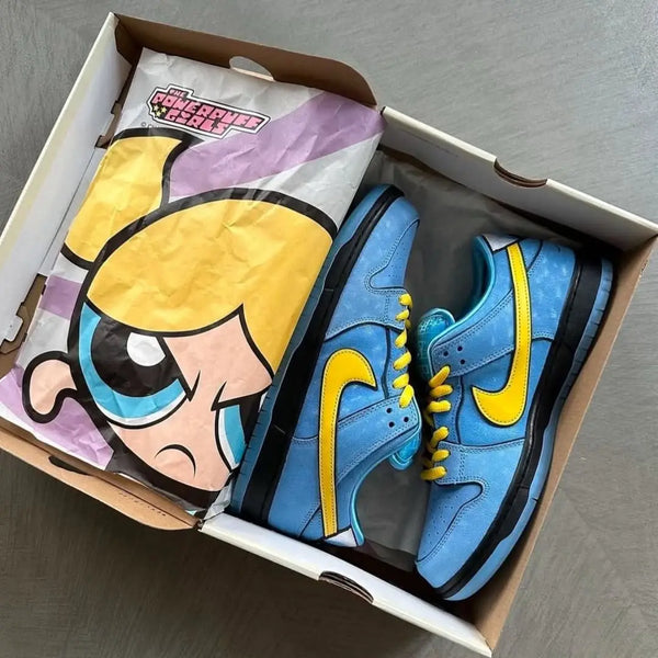 Nikee SB Dunk Low Pro X Powerpuff Bubbles
