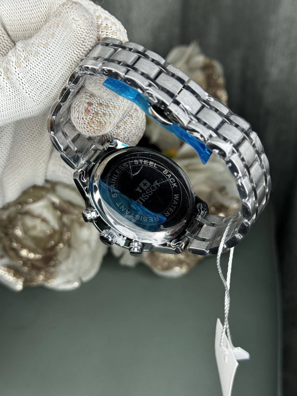 Tisso t Chemin Des Tourelles Blue Premium Chronograph Watch