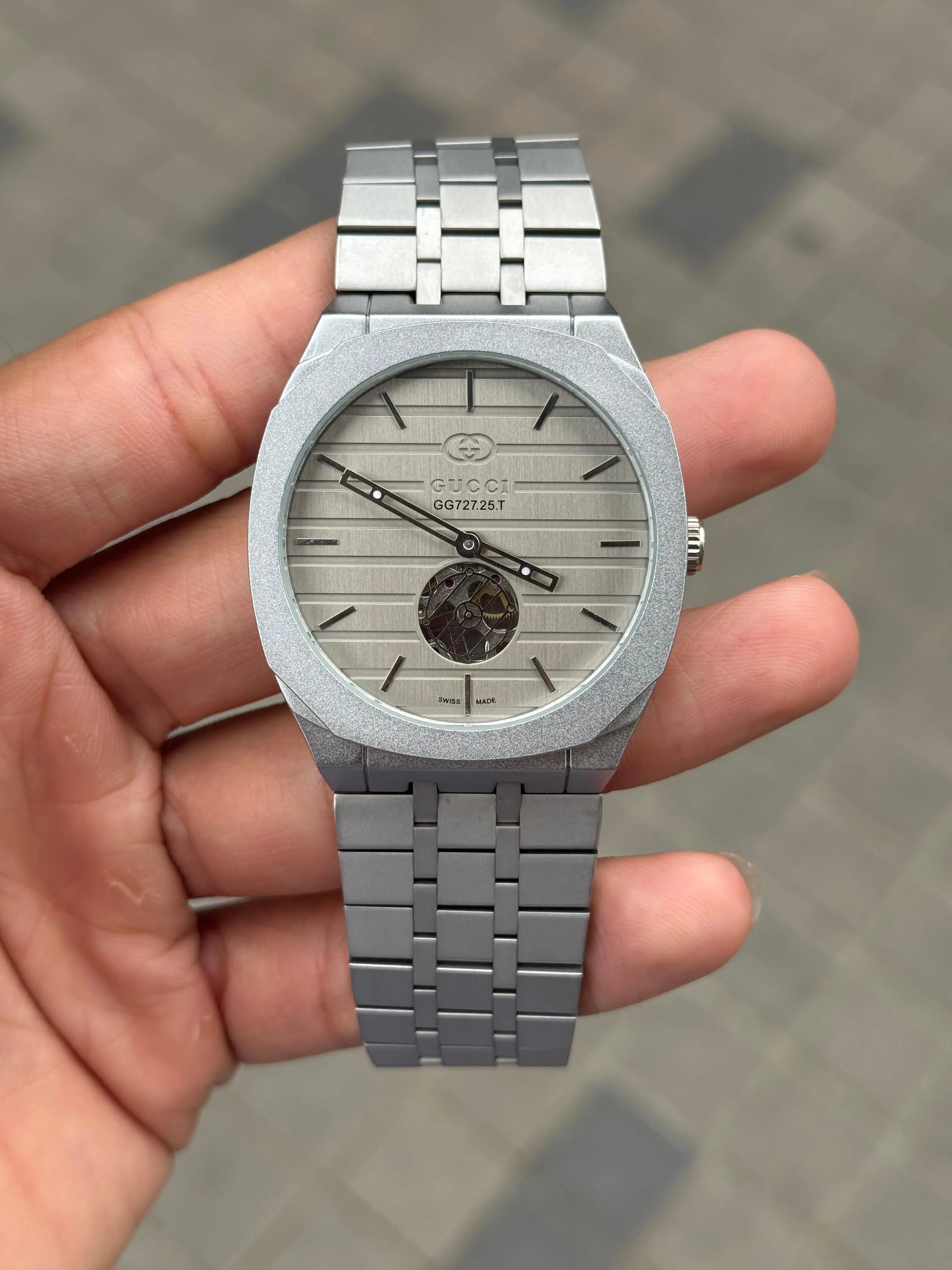 Gucci Tourbillon Automatic Silver Grey Main image