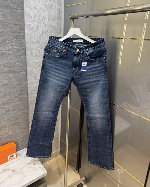 Prad a Milano Dark Blue Shade Imported Denim