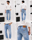 Prad a Milano Sky Blue Shade Imported Denim