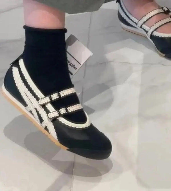 _*Onitsuka Tiger Mexico 66 TGRS Black Cream Women's 446