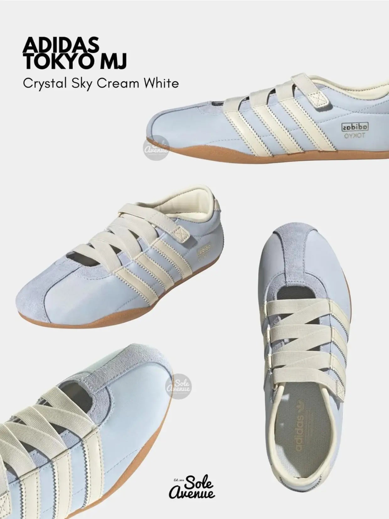 Adidas Tokyo MJ Crystal sky crema white  (432 Main image