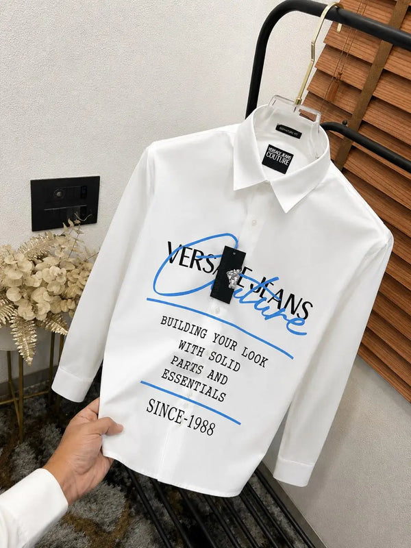 Versac_e Couture Printed EXclusive Partywear Shirt (DN 619)