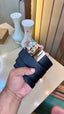 BURBERRY HORSE EDDITION PREMIUM QUALITY IMP REVERSEABLE BELT WITH OG BOX BB-718