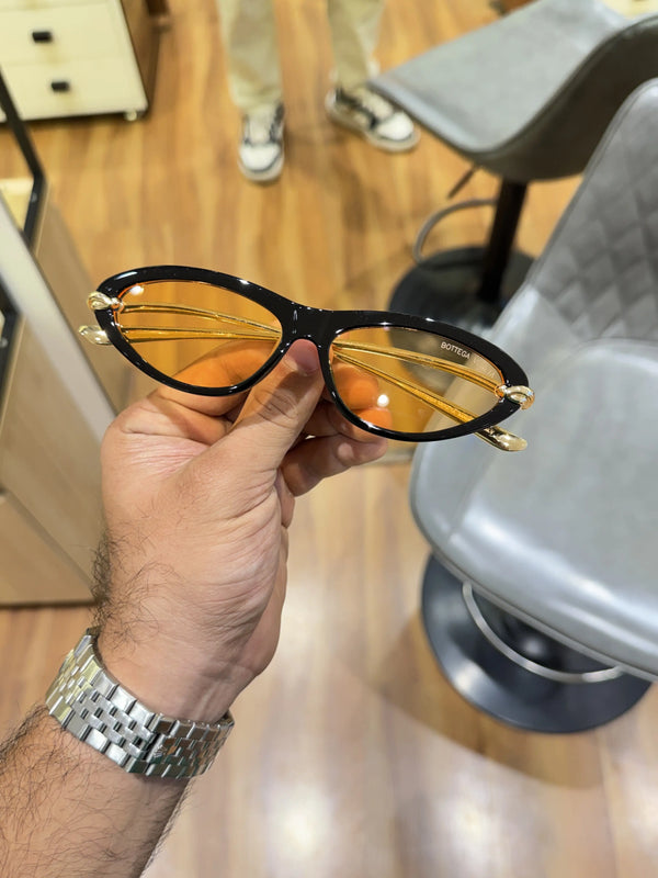 Bottega veneta 9151 black yellow candy