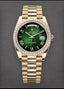 Rolex Day Date Diamond Gold/Green