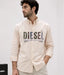 Diesel Cream Logo Work Premium Shirt