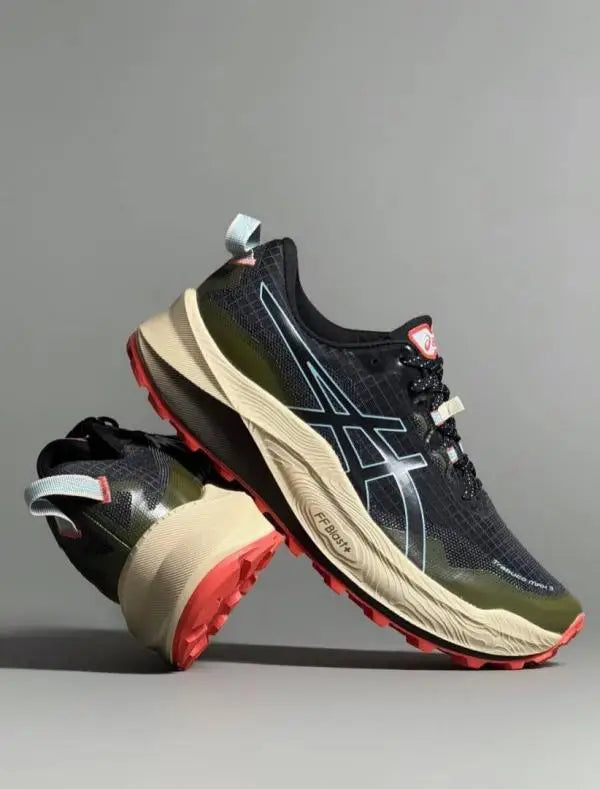 Asic s Gel Trabuco Max 3 Trail Black Smoke blue Main image