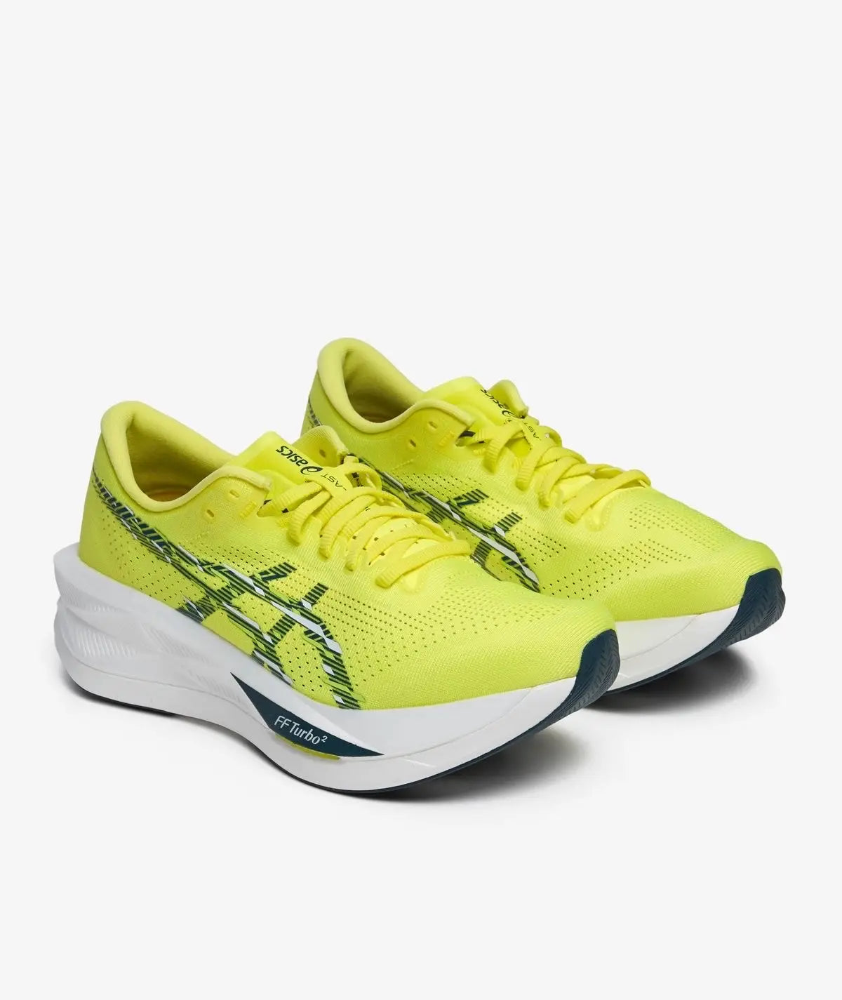 Asics_Sonicblast Citron & Tranquil Teal Running Shoes Secondary image