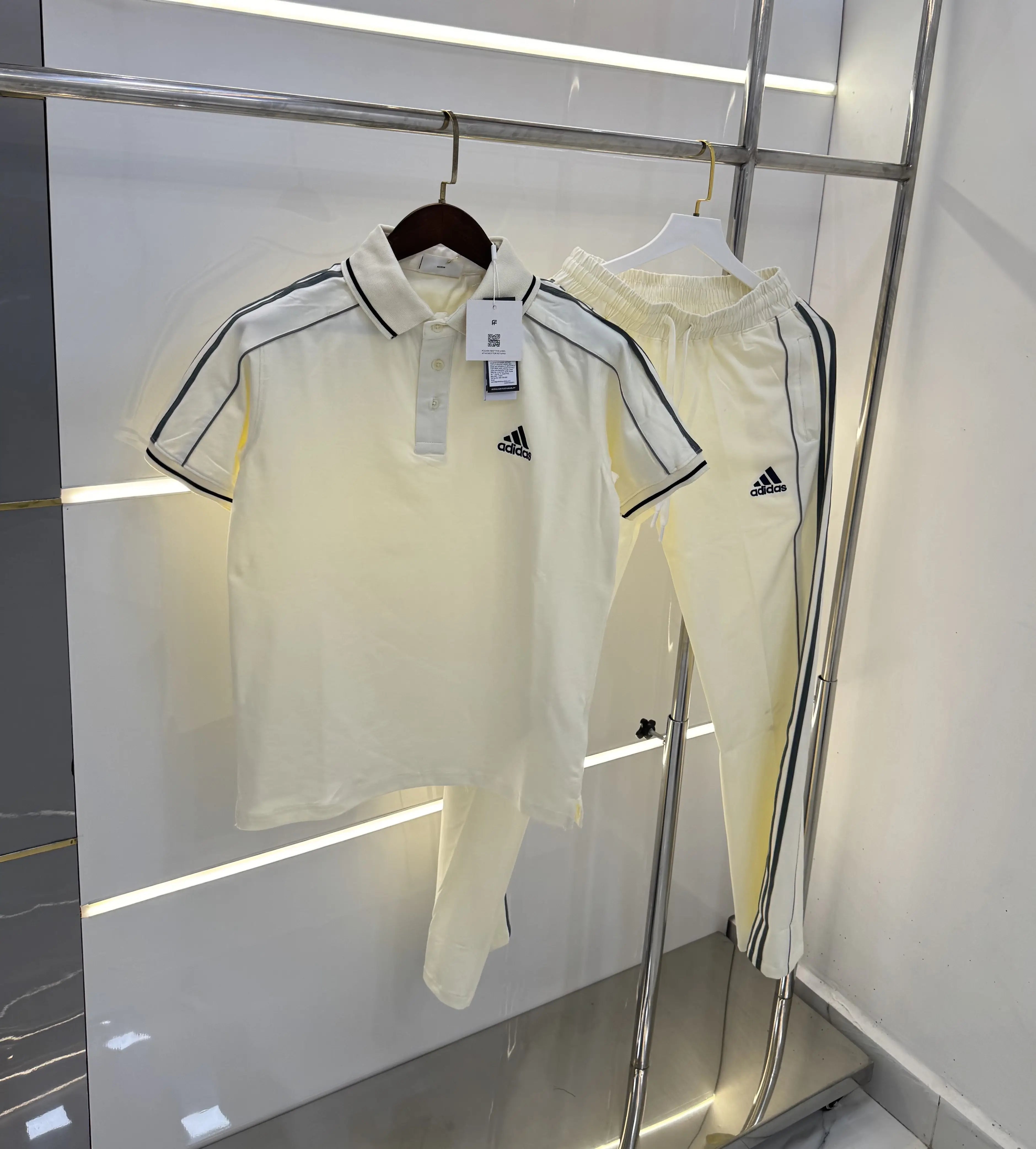 Adida s Cream Logo Work Premium Tracksuit Secondary image