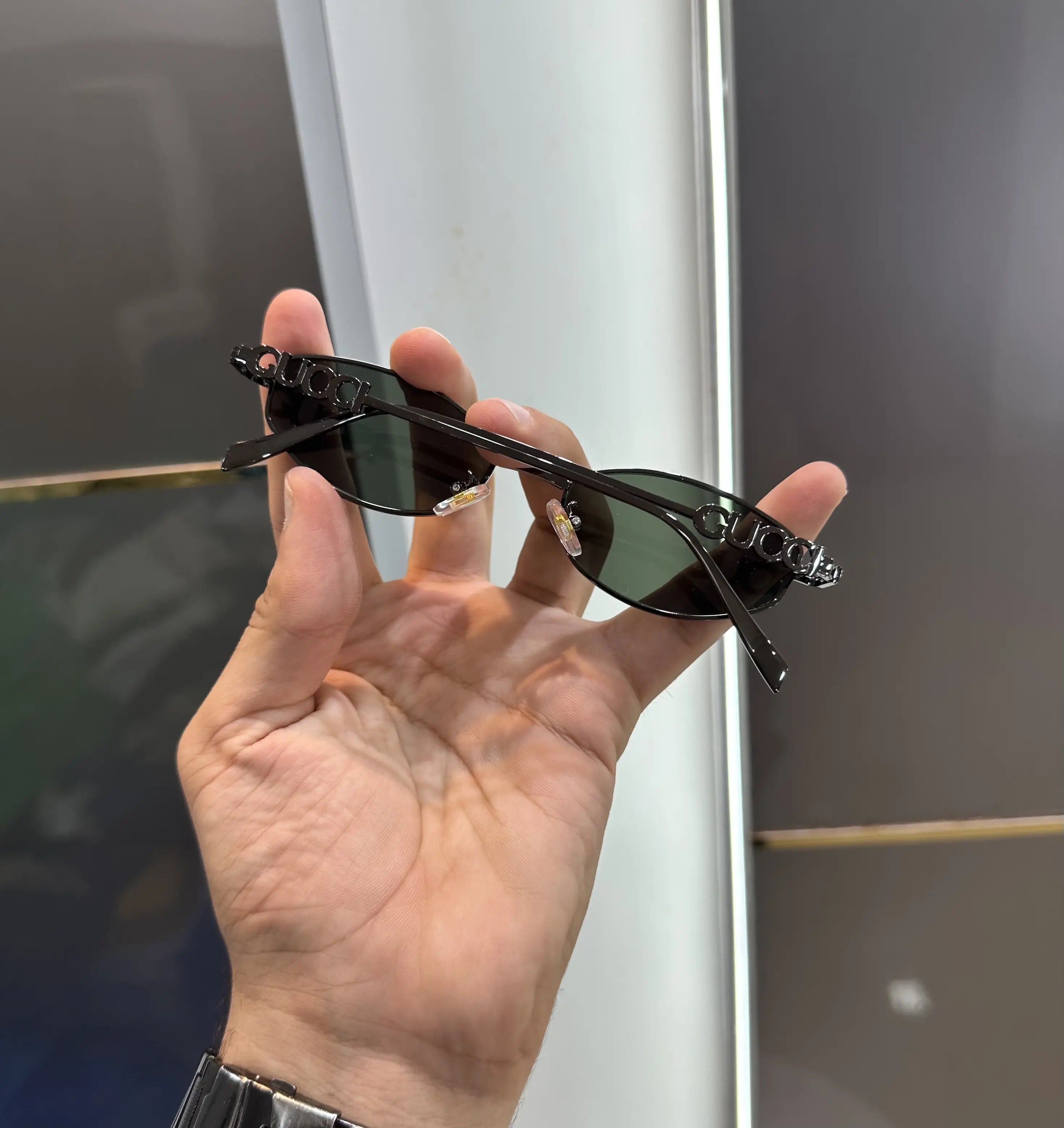 Gucc i Gunmetal Green Premium Shades 2827 Secondary image