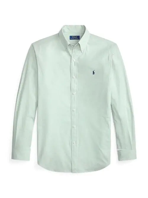 Ralph Lauren Aqua Green Premium Linen Shirt