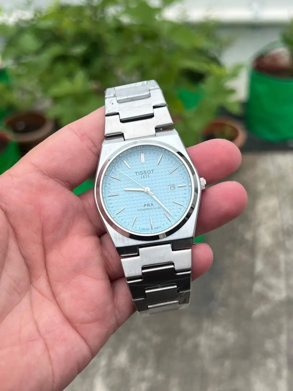 Tissoo-T 1853 Prx Silver Skyblue