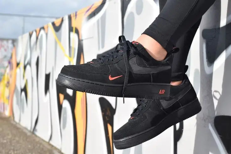 Nike_Airforce 1 Low Multi Swoosh Black Crimson Mens Shoes Main image