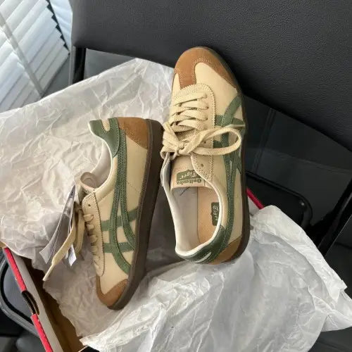 Onitsuk_a Tiger Tokuten Beige Green 455