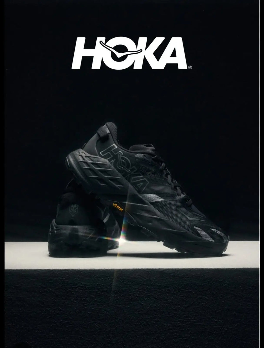 Hoka Speedgoat 7 Black Outer Orbit ,,454