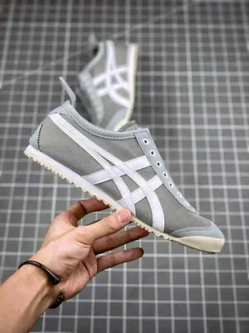 Onitsuk_a Tiger MeX.ico 66 Slip On Grey White 185 Secondary image