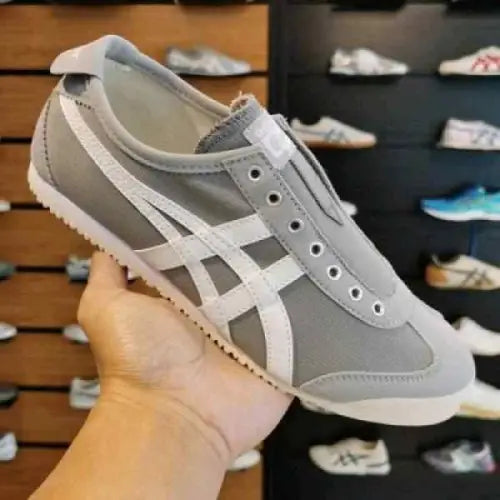 Onitsuk_a Tiger MeX.ico 66 Slip On Grey White 185