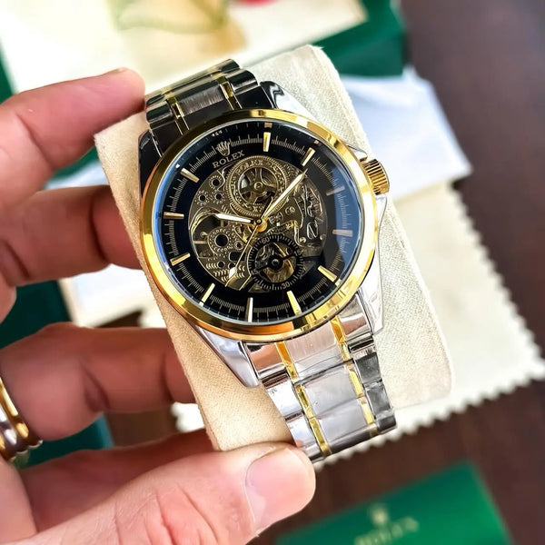 ROLEX_AUTO_GOLD-TT-BLACK