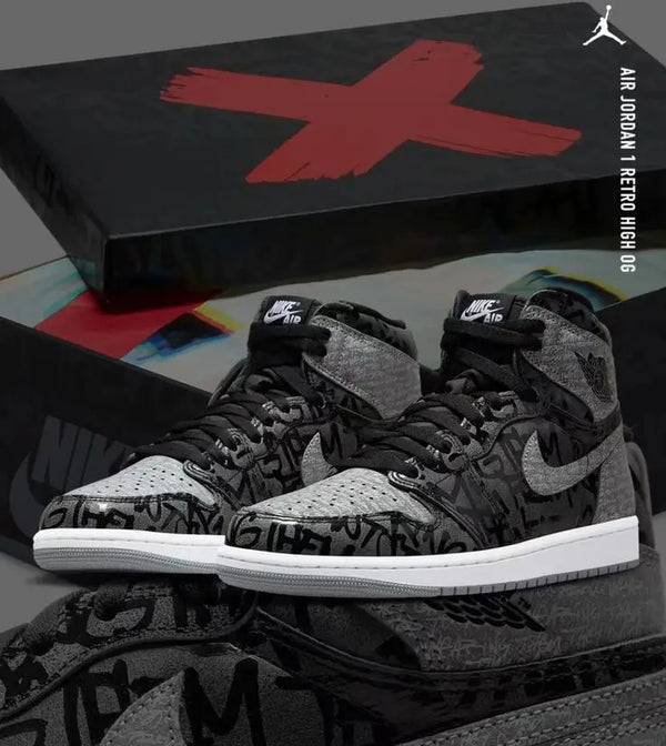 Nik e Jordan Retro 1 High OG Rebellionaire Semi Ua