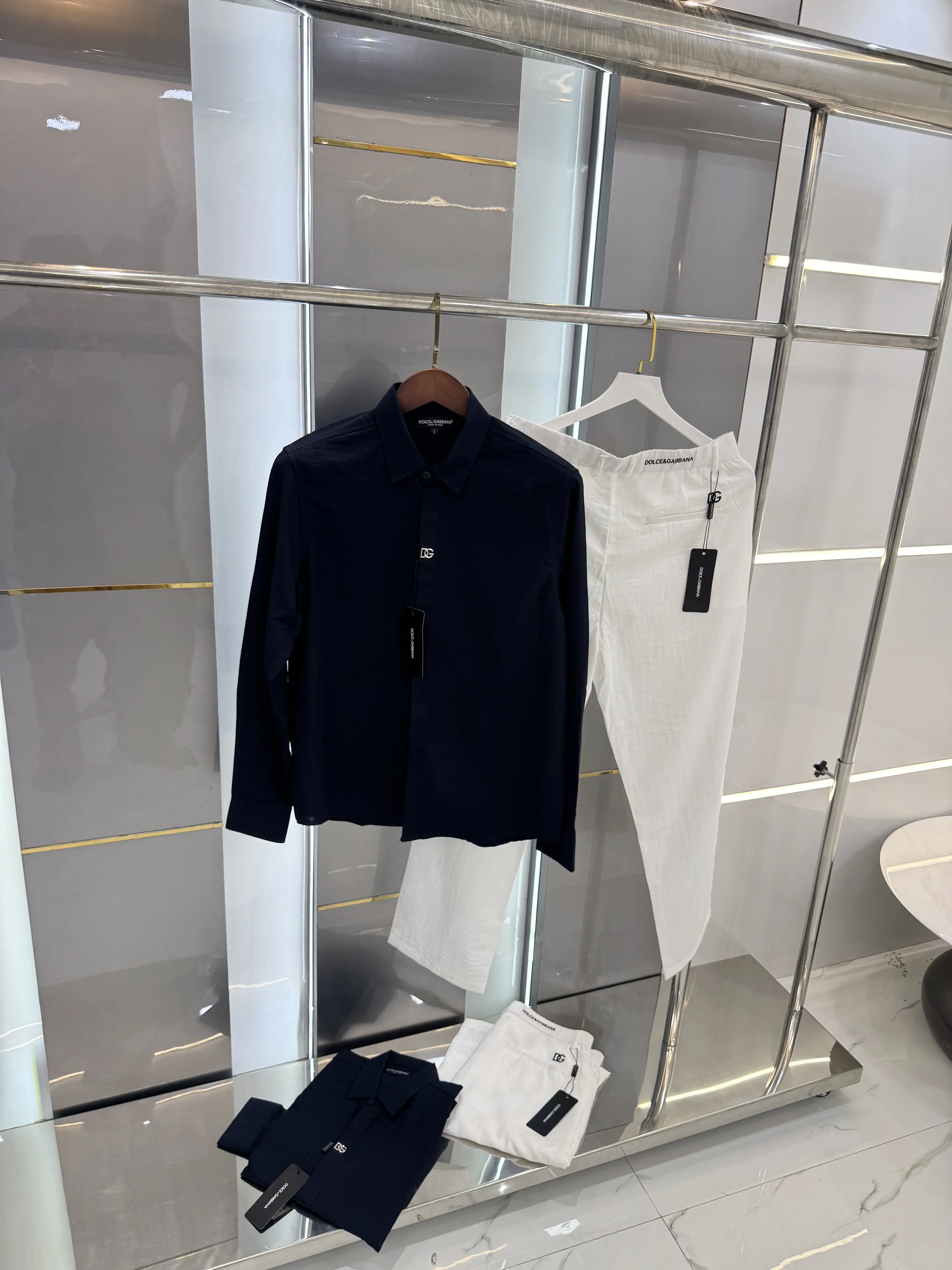 Dolce&Gabban a Blue White Italian Imported Combo Secondary image