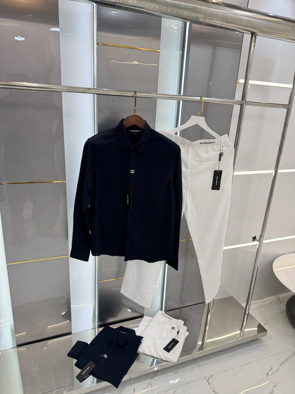 Dolce&Gabban a Blue White Italian Imported Combo
