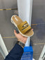 Skechers_Massage Fit Tan Premium Slide With Box